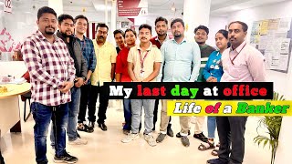 I 🙋🏻‍♂️RESIGNED 👊 from AXISBANKLTD 😭🔥  My Last Day at Office 🥹 highlights farewell banker [upl. by Webb]