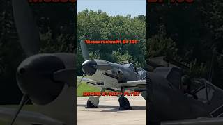 Messerschmitt ENGINE START UP and FLYBY aviation military shorts [upl. by Brewer]