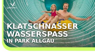 Wasserspaß im tropischen Badeparadies Aqua Mundo in Park Allgäu  Center Parcs [upl. by Aerdnak]