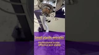 what an effective small plastic extruderplasticextruder plasticmachinery extruder [upl. by Ecinev]