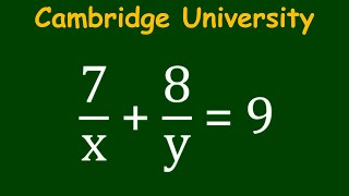 Cambridge University Admission Exam Tricks [upl. by Tamaru]