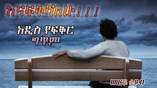 እናፍቅሻለሁLove poem አዲስ የፍቅር ግጥም Meriye Tube [upl. by Acilef]