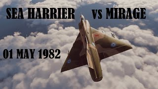 Mirage III vs Sea Harrier  How Argentina Tried to Establish Air Superiority on 01 May 1982 Pt 1 [upl. by Fari237]