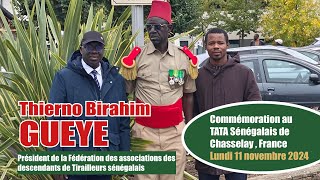 Thierno Birahim Gueye Alias Gueye Para au Tata sénégalais de Chasselay  11 novembre 2024 [upl. by Ayomat83]