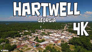 Hartwell GA 4K  On Lake Hartwell  DJI Mavic Air 2 Drone Footage [upl. by Ayarahs]