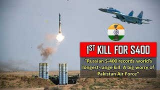 Russian S400 records world’s longestrange kill A big worry of Pakistan Air Force [upl. by Sirrad]