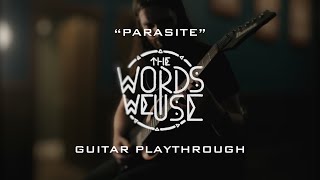 Chris Wiseman  THE WORDS WE USE  Parasite Official Guitar Playthrough [upl. by Esinal]