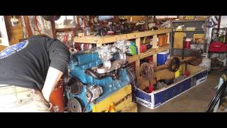 Chevy 235 Inline 6 First Fire in Over a Year [upl. by Allemahs]