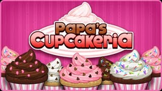 Papas Cupcakeria  Day 1  Papa Louies  GameOnGalaxy [upl. by Olinde612]