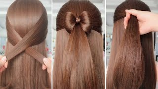 ☀️PEINADOS FÁCILES amp BONITOS CON CABELLO SUELTO PARA cabello largo cabello corto ¿¿ [upl. by Odlaumor]