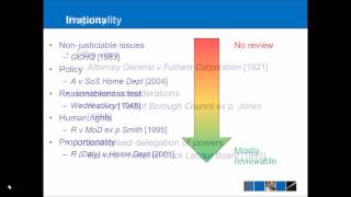 Public Law  Judicial review [upl. by Poore]