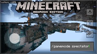 How to get Spectator Mode in Minecraft Bedrock Edition [upl. by Chapell]