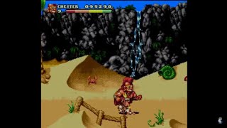 60Sega Mega Drive Sega Genesis Stone Protectors Game Review [upl. by Hplodnar]