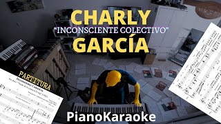 Charly García  Inconsciente Colectivo Partitura  PianoKaraoke [upl. by Francyne]