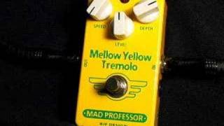 Mad Professor Mellow Yellow Tremolo Pedal [upl. by Nylatsyrk947]