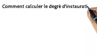 Degré dinsaturation Chimie organique [upl. by Ardnasela938]