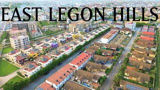 EAST LEGON HILLS IN 2024  Drone view4k [upl. by Shiau]