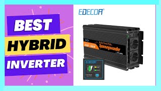 EDECOA 1500W 2500W pure sine wave power inverter [upl. by Cornel]