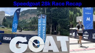 2024 Speedgoat 28k Race Recap [upl. by Aracahs]