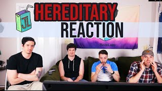 Hereditary 2018 FIRST TIME REACTION [upl. by Cilurzo]