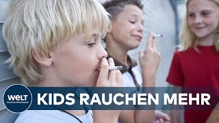 TABAKSTUDIE FÜR DEUTSCHLAND Jugendliche greifen wieder öfter zur Zigarette 🚬 [upl. by Kneeland]