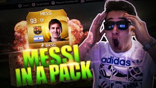 MESSI IN A PACK  FIFA 15 PACK OPENING [upl. by Animlehliw]