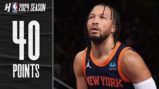 Jalen Brunson is TOO GOOD 40 PTS vs Pacers 🔥 FULL Highlights [upl. by Idnerb702]