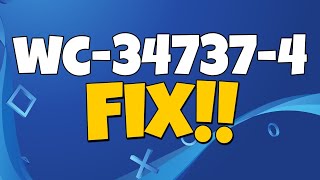 How to Fix PS4 Error Code WC347374  PS4 Invalid Credit Card Error [upl. by Lahsram]