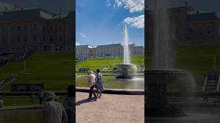 Peterhoff Palace travel fyp foryou shorts shortvideo russia [upl. by Anirt]