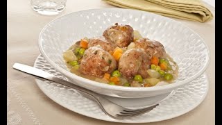 Receta de albóndigas de carne a la jardinera de Bruno Oteiza [upl. by Hoppe680]