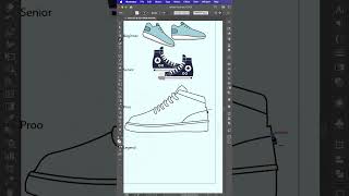 Shoes DEsign Graphic [upl. by Renrag291]