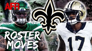 Saints Waive Former Draft Pick Sign OL  Can New Orleans Stop Chris Jones Chiefs Defense [upl. by Sancha410]