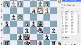 French Defense Paulsen variation C10  LIVE Blitz Speed Chess 1094 vs giul 2255 [upl. by Nikola823]