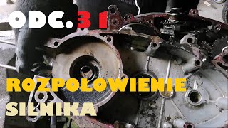 31Naprawa motoroweru Jawa 50Rozbiórka silnika cz4Rozpołowienie silnikaengine split look [upl. by Steiner]