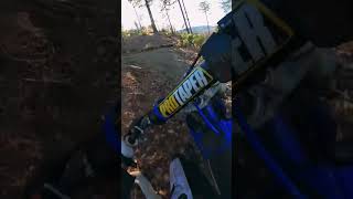 Single track action on the yz250 singletrack yz250 dirtbike enduro 2stroke offroad moto [upl. by Hayyim]