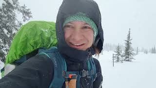 Solo skiing from Lillehammer through Langsua and Jotunheimen National Park Norway [upl. by Taddeusz]