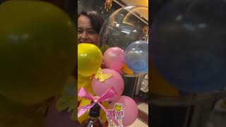 Balloon hamper balloon birthdayhampers youtubevideos youtubereels youtubeshorts birthday [upl. by Mylan]