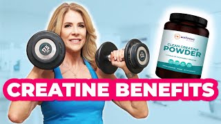 10 Benefits of Taking Creatine Every Day for AntiAging amp Muscle Growth [upl. by Inat]