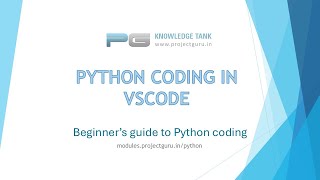 Setting up Python environment in Visual Studio Code VSCODE [upl. by Imat]