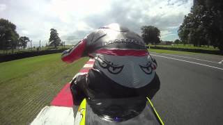 CB500 at Oulton Park  Overtakes [upl. by Nadoj711]