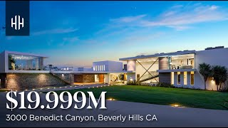 SOLD  Private Contemporary Retreat in Beverly Hills  19999000  3000 Benedict Canyon Dr [upl. by Siryt800]