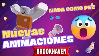 NUEVAS ANIMACIONES SECRETAS BROOKHAVEN RP🏡 SECRETOS EN BROOKHAVEN 🤯🥵 [upl. by Kruse865]