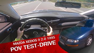 Mazda Xedos 9 20 1995  POV TestDrive [upl. by Aramen]