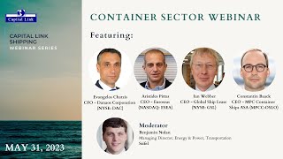 Container Sector Webinar  DAC ESEA GSL MPCC amp STIFEL May 31 2023 [upl. by Keely]