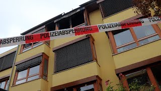 Lübbenau Tödlicher Brand im ASB Pflegeheim [upl. by Oinolopa]