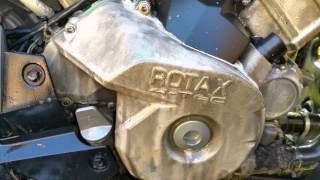 Cleaning Can Am Renegade 1000cc Rotax engine [upl. by Aisan644]