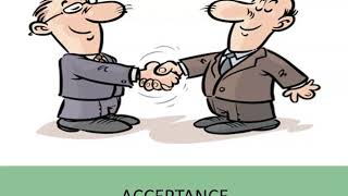 Contract law Acceptance [upl. by Kettie]