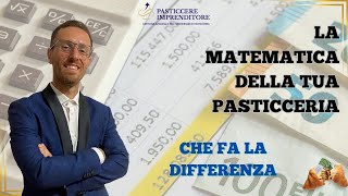 La matematica del pasticcere che fa la differenza [upl. by Airdnaid]