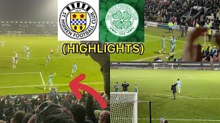 ST MIRREN V CELTIC 03 HIGHLIGHTS [upl. by Adnowat]