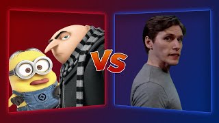 MUGEN Battle  GruDave the Minion vs Jerma [upl. by Oivalf]